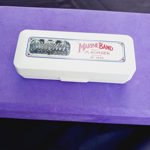 Harmonica Hohner Special Marine Band Key G Hand Made in Germany - Picture 5 of 7